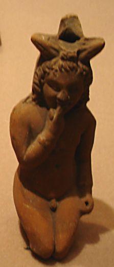 Харпократ (Бог Хор Младенец) Египет. 3-1 век до н.э. Эрмитаж. Фото Лимарева В.Н.