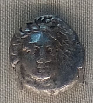  Монета (обол), полис Эгина. (Греция) 4 век до н.э. Эрмитаж. (Фото  Лимарева В.Н.)