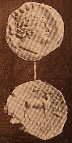 Монета Херсонеса 3-2 века до н.э.