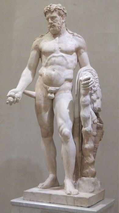 Геракл (Римская копия с греческого оригинала 4 века до н.э. Эрмитаж. Фото Лимарева В.Н.