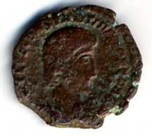 Монета Октавиан Август? (из коллекции Лимарева В.Н.)